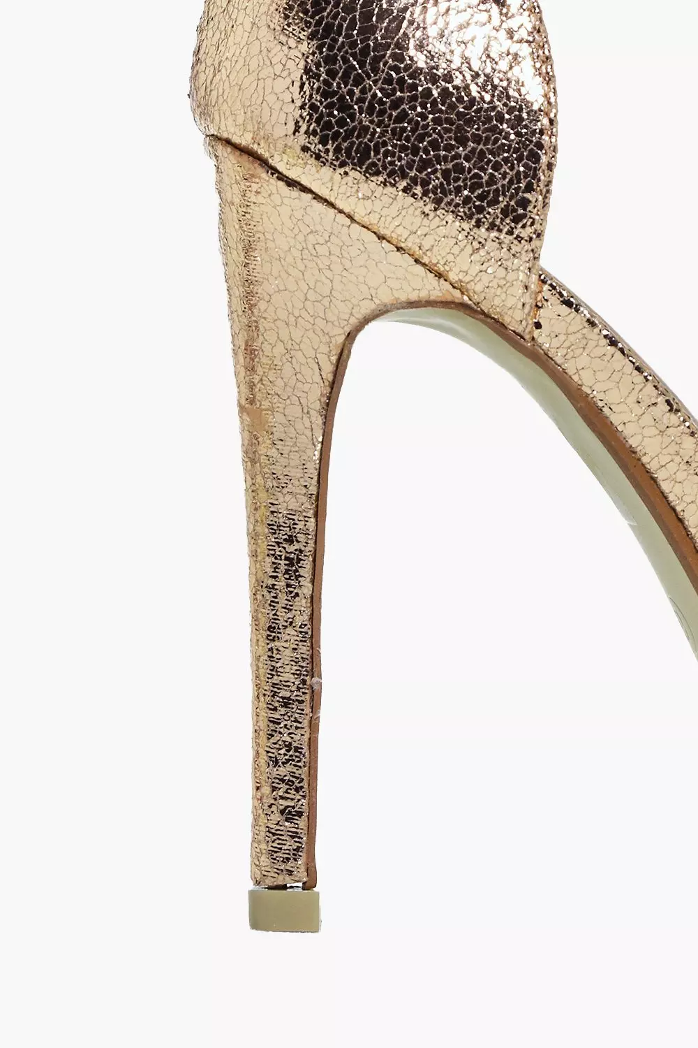 Rose gold hot sale heels boohoo